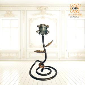 KHP Luxury Customized Wrought Iron Rose In <b>Gift</b> <b>Box</b> Eternal Metal Flower Decor For Birthday <b>Gifts</b> <b>Valentines</b> Day <b>Gifts</b> Souvenir - Product Image 1