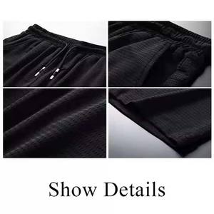 Jogger shorts pour hommes maille hommes Shorts été mode décontracté marque confortable grande taille Fitness hommes musculation respirant - Product Image 6