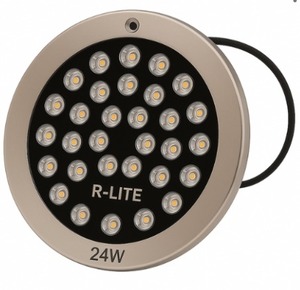 Luz LED subacuática de superficie RGBW de 24W | Cambio de color RGB/RGBW/RGBWW | Iluminación de fuente y piscina de 24V CC - Product Image 2