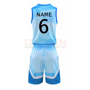 Uniforme de Baloncesto de Secado Rápido a Precio Económico, Uniforme de Baloncesto Profesional, Uniforme de Baloncesto con MOQ Bajo - Product Image 2
