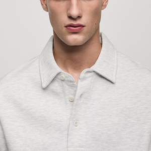 Vente en gros 100% coton Sweatshirts d'hiver pour hommes et femmes Logo brodé personnalisé Col surdimensionné Plus Size Applique Technique - Product Image 3