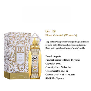 Meilleure vente 50ml coupable <span class=keywords><strong>parfum</strong></span> intense pour les femmes <span class=keywords><strong>parfum</strong></span> floral de luxe romantique boîte de cadeau de noël style brume liquide - Product Image 2