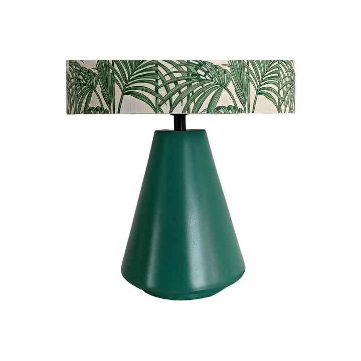Cales Green Polyester Lampshade