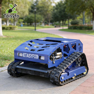 Tondeuse à <span class=keywords><strong>gazon</strong></span> professionnelle sans fil autopropulsée télécommandée à chenilles, largeur de <span class=keywords><strong>coupe</strong></span> 550 mm, pente 45°, <span class=keywords><strong>coupe</strong></span>-herbe RC - Product Image 2