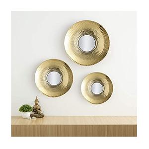 Arte de pared hecho a mano con acabado dorado, diseño único de Metal, decoración moderna, arte de pared para el hogar - Product Image 3