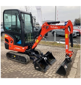 Mini-excavatrice Kubota KX016-4 fiable, alimentée au diesel, 1,6 tonne, compacte, pour travaux municipaux - Product Image 6