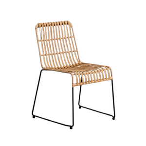 Silla de comedor de ratán natural hecha a mano de nuevo artículo, diseño moderno para muebles de sala de estar, venta al por mayor de la fábrica de Vietnam - Product Image 6