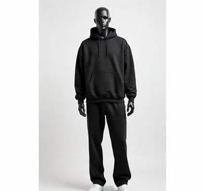 Survêtements personnalisés 2026 avec logo, entraînement, jogging, sweats à capuche confortables, ensembles deux pièces, survêtements surdimensionnés respirants pour hommes - Product Image 6