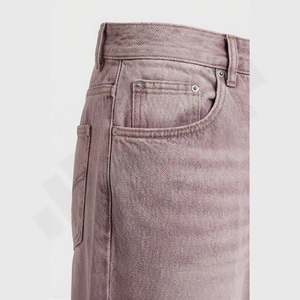 กางเกงยีนส์เดนิมผู้ชายคุณภาพดีที่สุดปี 2025 สไตล์ลำลองวินเทจ ทรงปกติ เอวกลาง ทรงตรง สำหรับฤดูหนาว ลุคขาดๆ แบบปานกลาง ซักได้ ติดกระดุม - Product Image 5