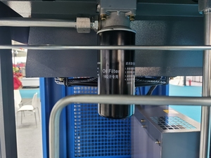 Compresseur d'air industriel à vis HUITONG XINDA à prix réduit, refroidi par air, avec roulement à aimant permanent et conversion de fréquence - Product Image 4