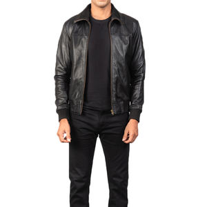 Pakistan <b>Leather</b> <b>Jacket</b> Customized <b>Mens</b> <b>Leather</b> <b>Jacket</b> Winter <b>Leather</b> <b>Jackets</b> for <b>Men</b> in <b>Cheap</b> Price Wholesale OEM - Product Image 1