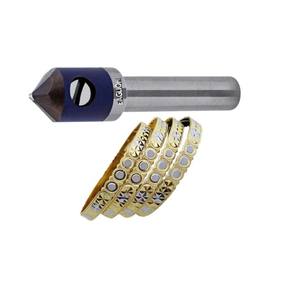 Outils de gravure au diamant CNC modèle CT EAGLION INTERNATIONAL pour la fabrication de boucles d'oreilles, matériau MS, gravure de bijoux, taille du tige 6 cercles - Product Image 6