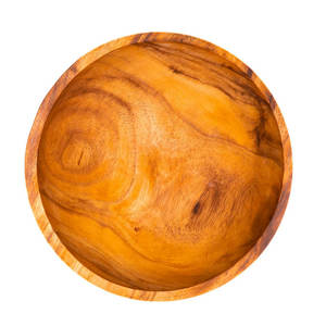 Bol de service en bois artisanal de luxe moderne de haute qualité, personnalisable, écologique et durable, pour la restauration et la maison - Product Image 3