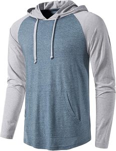 Sudaderas Casuales de Invierno para Hombre, Color Sólido, Corte Regular, 100% Algodón Felpa - Product Image 1