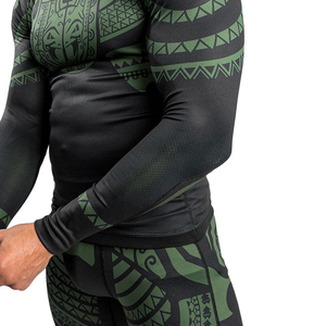 Rashguards de MMA Personalizados para Hombre 2025, Diseño Propio, Logotipo Personalizado, Transpirables, Ecológicos, Tallas Personalizadas, Precios Razonables - Product Image 4