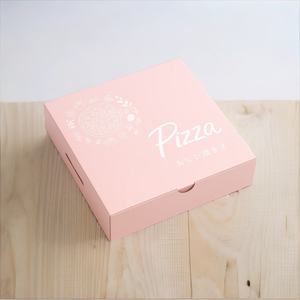 Biểu Tượng Tùy Chỉnh Thân Thiện Với Môi Bánh <span class=keywords><strong>Pizza</strong></span> Màu Trắng Bao Bì Hộp Tùy Chỉnh Kích Thước Với Không Thấm Mỡ Lớp Bên Trong Cho Nhà Hàng Thực Phẩm Sử Dụng - Product Image 5