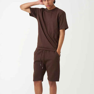 Ensemble décontracté en lin pour homme : T-shirt respirant et short en coton 100% lin, 2 pièces personnalisables - Product Image 6