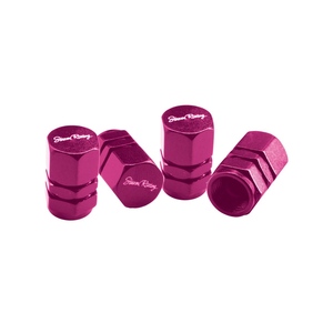 Tapas de Válvula Hexagonales Rosadas - Product Image 1