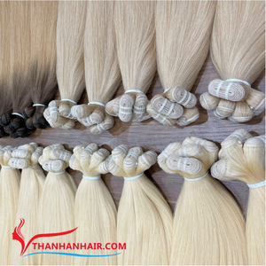 Venta al por mayor de Extensiones de Cabello Humano Vietnamita Sedoso Onda Recta Estilo Doble Trama Máquina de Trama - Product Image 4