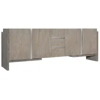 Meuble de rangement Bernhardt Foundations Transitional Media - Construction en bois massif avec un design intemporel
