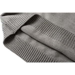 OEM personalizado de punto desgastado sudaderas con capucha suéter Unisex de gran tamaño ropa de calle de invierno 100% algodón polar ecológico hombres mujeres - Product Image 6