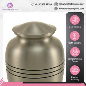 การเผาเถ้ากระดูกมนุษย์แบบคลาสสิกของผู้ใหญ่ดีไซน์ทันสมัยหรูหราโกศจากผู้ผลิตอินเดีย - Product Image 4