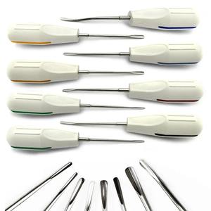 Top Quality Set of 8 Luxating Root Elevators Dental Tooth Loosening Oral Surgery Instruments Kit - Product Image 1