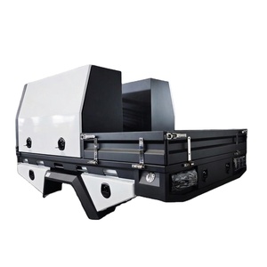 Boîte à outils latérale et plateau en <span class=keywords><strong>aluminium</strong></span> <span class=keywords><strong>pour</strong></span> camionnette double cabine avec accessoires, personnalisable - Product Image 1