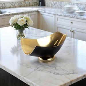 Bol de service en métal de qualité supérieure pour ustensiles de cuisine et décoration intérieure de luxe - Product Image 3