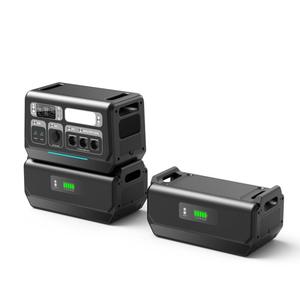 휴대용 발전소 2000w 야외 태양열 발전기 모바일 리튬 배터리 팩 태양열 인버터 - Product Image 1