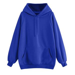 Sudadera suave con capucha de lana bordada personalizada para hombres y mujeres OEM/ODM a granel - Product Image 2