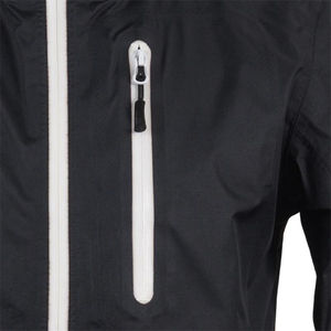 Veste Softshell imperméable 100% noire à forte demande pour hommes, col montant, personnalisable sur le devant, design personnalisable, veste d'extérieur - Product Image 5