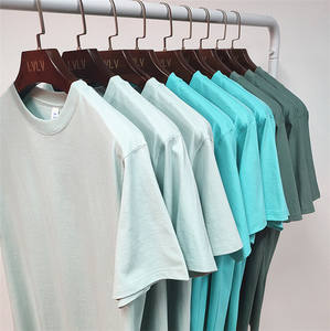 230 Gsm Heavy algodón al por mayor de manga corta de alta calidad Oem logo personalizado unisex camiseta para hombres - Product Image 6