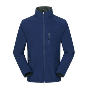 แจ็กเก็ตกันลมกันน้ำสำหรับผู้ชายเสื้อแจ็คเก็ตบุผ้านุ่มกลางแจ้งสำหรับเดินป่าปีนเขาใส่โลโก้ได้ตามต้องการฤดูใบไม้ร่วง2025ออนไลน์ - Product Image 4