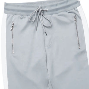 Ropa de calle Vintage de alta calidad LOGO personalizado Chándal apilado Hombres Pantalones apilados con chaqueta con cremallera Conjunto de alta calidad - Product Image 4