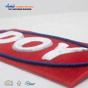 Nouvelles Écussons Brodés Personnalisés <span class=keywords><strong>3D</strong></span> en Relief pour Vêtements – Badges Thermocollants pour Exportateurs - Product Image 1