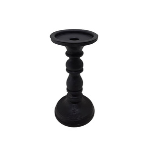 Portavelas de pilar de Metal/vidrio con acabado dorado de nuevo diseño para el hogar y la boda, pilar de vela de lujo decorado con mesa - Product Image 6