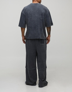 OEM venta al por mayor personalizado clásico ajuste algodón camiseta Pakistán hecho hombro caído alta calidad cómodo 220g 280g tela pesos - Product Image 3