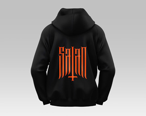 เสื้อฮู้ดดี้ผู้ชายผ้าฟลีซหนานุ่ม 100% คอตตอน 350 กรัม ปักลาย กันลม ไม่เป็นขุย สัมผัสนุ่ม สไตล์สตรีทแวร์ รับผลิตแบบ OEM/ODM - Product Image 1