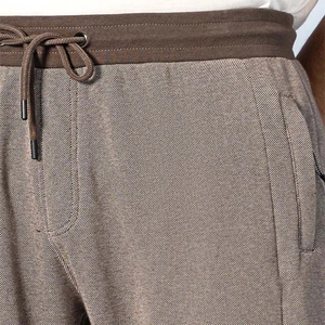 Pantalones Deportivos Casuales para Hombre, Suaves y Cálidos, 100% Algodón con Forro Polar, Construcción de Punto Resistente, Cómodos para Usar Todo el Día, Cintura Elástica - Product Image 6