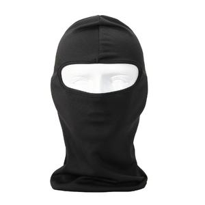 Cagoule à un trou avec logo personnalisé, en tricot uni, masque de ski intégral pour adultes, sports, plage, pêche, brodée MADE BY HI 2026 - Product Image 2