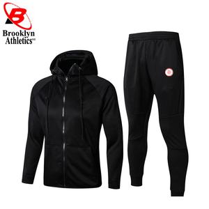 <b>Mens</b> Winter Fleece Tracksuit Set Custom Logo Joggers with Breathable Top and Bottoms Plus Size Street Wear <b>Hoodie</b> - Product Image 5