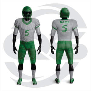 Uniformes de football américain sur mesure séchage rapide meilleure conception matériau polyester de haute qualité maillot de football américain OEM - Product Image 1