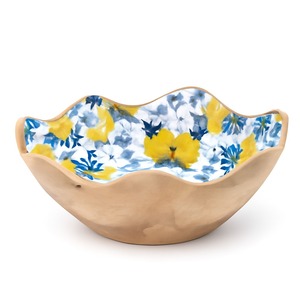 El tazón de madera de mango con pegatina es una mezcla perfecta de naturaleza y diseño, hecho para enriquecer su Mesa, estante o historia de decoración del hogar - Product Image 1