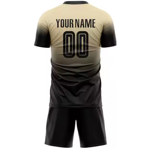 ชุดเสื้อฟุตบอล100% โพลีเอสเตอร์ชุดอุปกรณ์ตัดอัตโนมัติมาตรฐานสูงออกแบบได้ตามต้องการ - Product Image 3