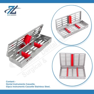 Cassette de fuente de alimentación Manual para instrumentos dentales, casete de esterilización para 3 uds, instrumentos restauradores - Product Image 3