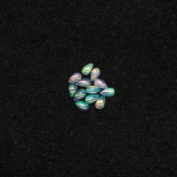 Opale d'Éthiopie naturelle, cabochon taille marquise 3x5mm, multi-feu, qualité AAA, certifiée IGI, traitée thermiquement, prix de gros