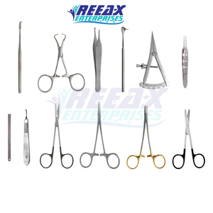 Kit d'instruments de chirurgie plastique pour abdominoplastie REEAX ENTERPRISES, en acier inoxydable, outils chirurgicaux manuels, certifiés CE - Product Image 6