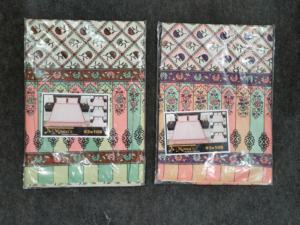 Sábana de cama de algodón serigrafiada de diseño indio con 2 fundas de almohada accesorios de moda decorativos para el hogar 100% Material de algodón - Product Image 5