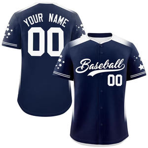 Maillot de baseball personnalisé avec impression par sublimation Softball Training Wear Polyester Sport Wear Baseball Jersey - Product Image 5